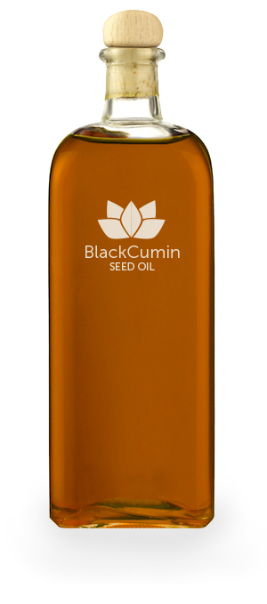 Blackseed bottle Blackseed Oil bottle on white background